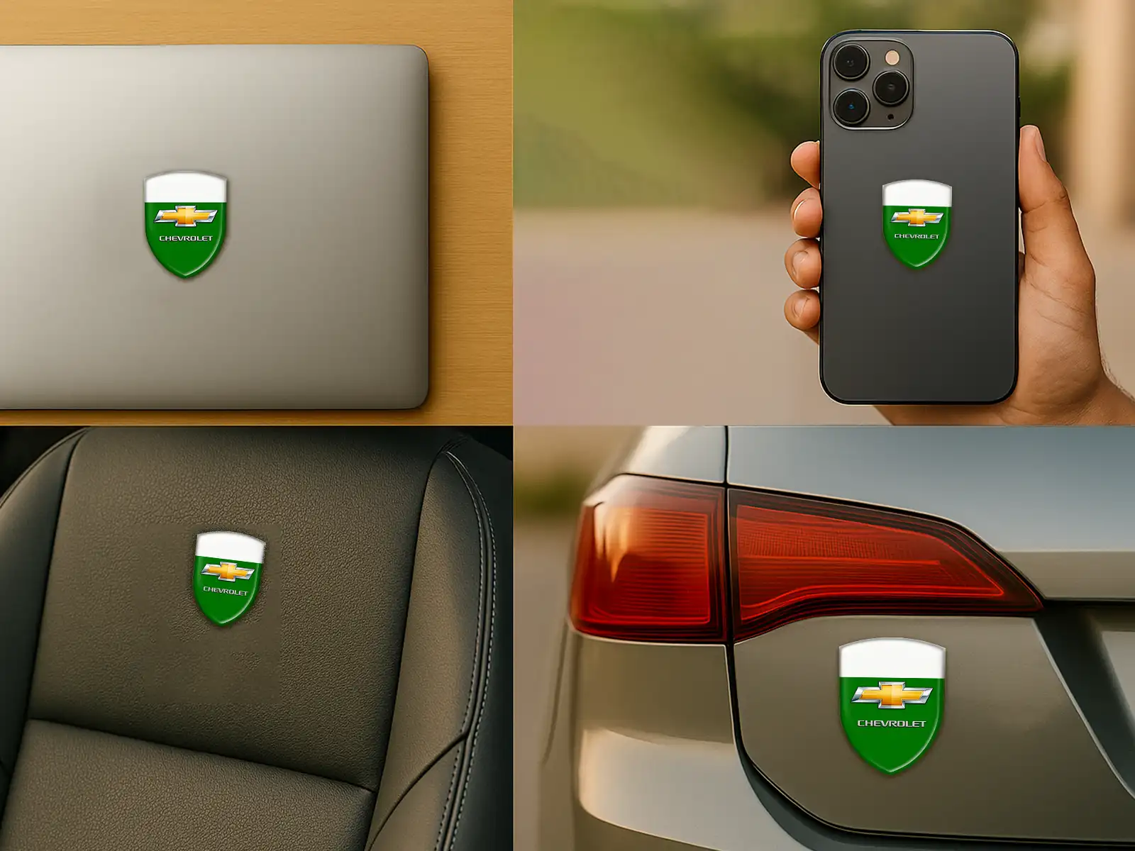 Chevrolet Adesivi Vinile su Misura Auto Edizione Tuning Premium
